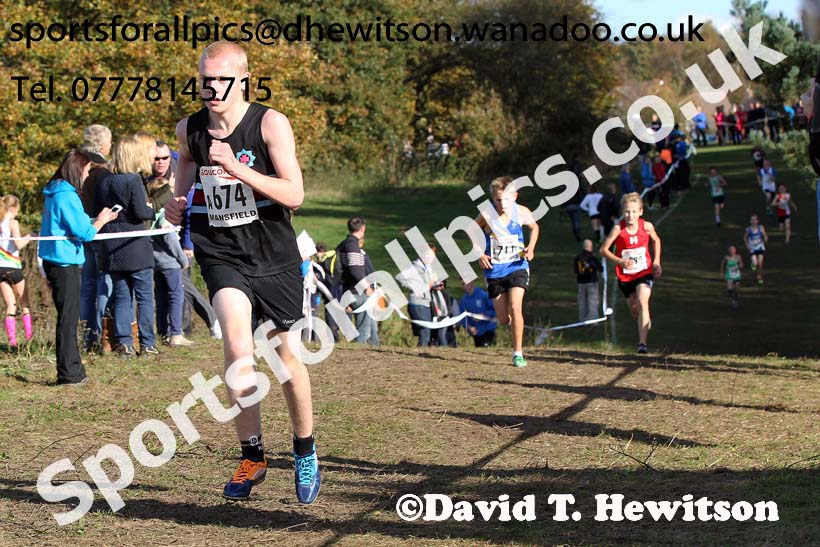 Boys under-13s National Cross Country Relays. Photo: David T. Hewitson/Sports for All Pics